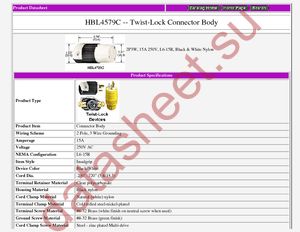 HBL4579C datasheet  
